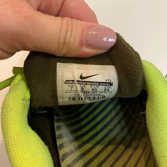 Nike Lunarglide 5 Green Cheetah Running Shoes Sneakers Men’s sz 7 Women’… - Picture 8 of 11